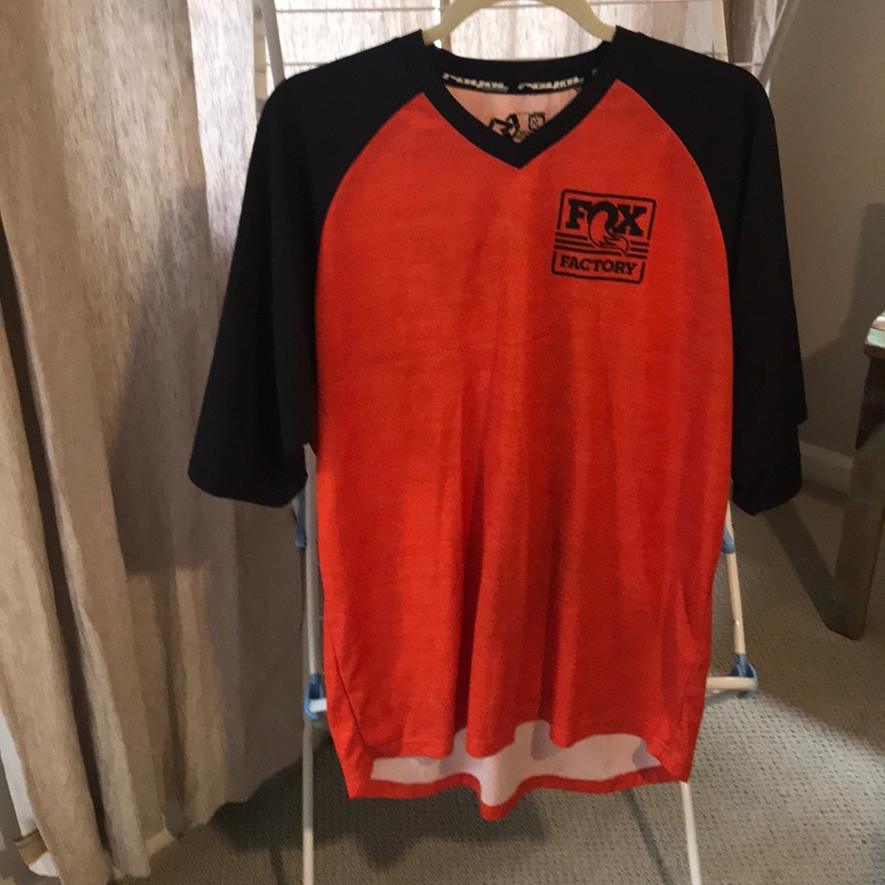 Fox factory Xl jersey orange and black